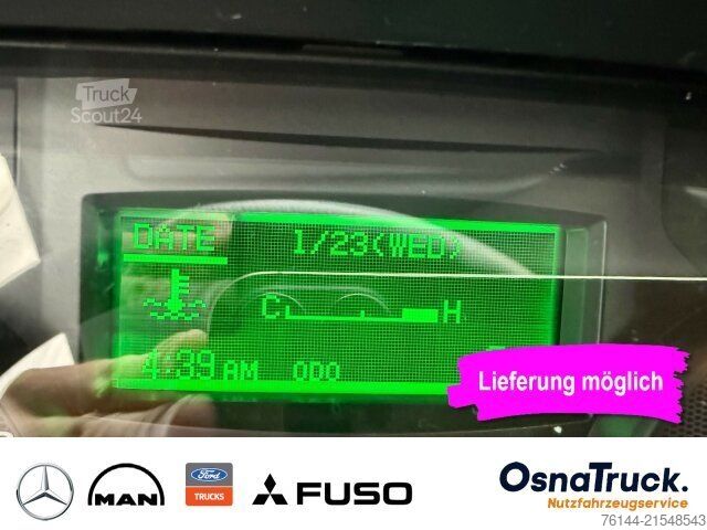 Furgone ribaltabile MITSUBISHI 3C15 Hinterkipper + Box Klima,AHK 3,5t,Diff.-Sp.