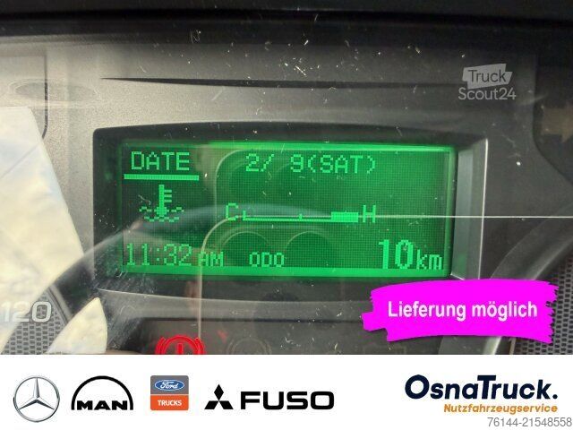 Furgone ribaltabile MITSUBISHI 3C15 Hinterkipper+Box Klima,AHK 3,5t,Diff.-Sp.