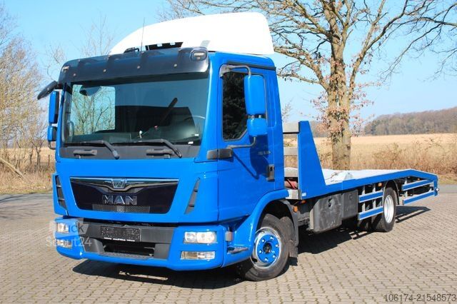 Autómentő MAN TGL 8.180 BL Abschleppwagen Autotransporter Top