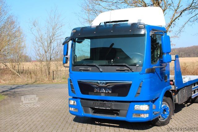 Autómentő MAN TGL 8.180 BL Abschleppwagen Autotransporter Top