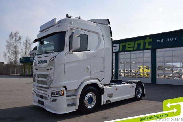 Standart çekici ünitesi SCANIA S530 V8 Retarder ACC Navi Alu Felgen Vollluft