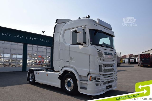 Standart çekici ünitesi SCANIA S530 V8 Retarder ACC Navi Alu Felgen Vollluft