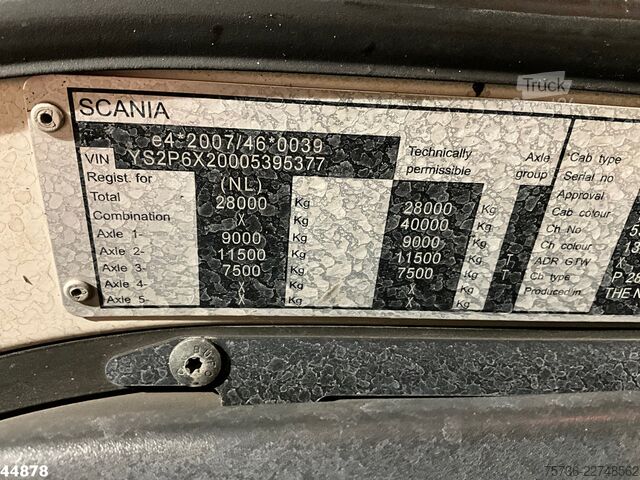 Veicolo per la raccolta dei rifiuti Scania P 280 6x2 Euro 6 VDL Translift zijlader Just 15...