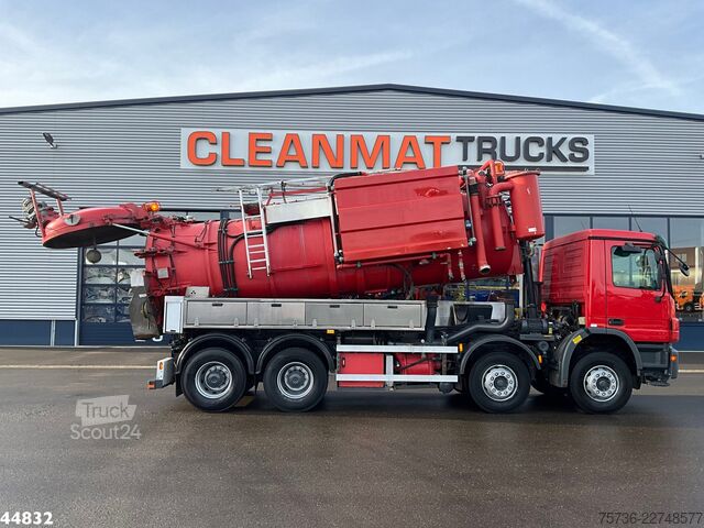 Veicolo di aspirazione Mercedes-Benz Actros 4141 8x4 Kroll Saug/Spul aufbau