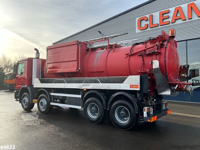 Veicolo di aspirazione Mercedes-Benz Actros 4141 8x4 Kroll Saug/Spul aufbau
