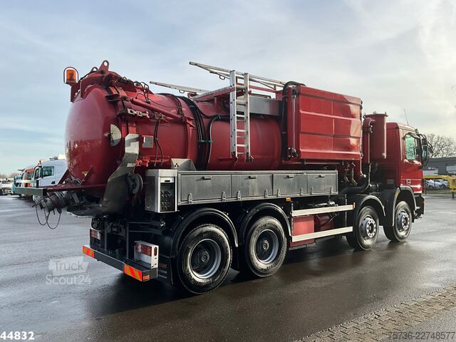 Veicolo di aspirazione Mercedes-Benz Actros 4141 8x4 Kroll Saug/Spul aufbau