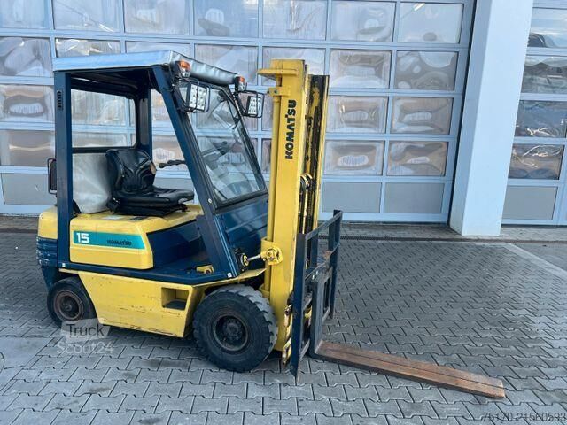 Carrello elevatore Komatsu FG15T-15 / Gas / 1995 /