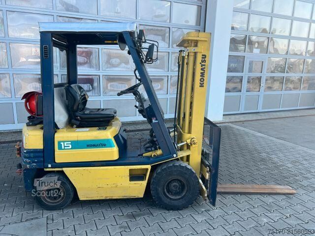 Carrello elevatore Komatsu FG15T-15 / Gas / 1995 /