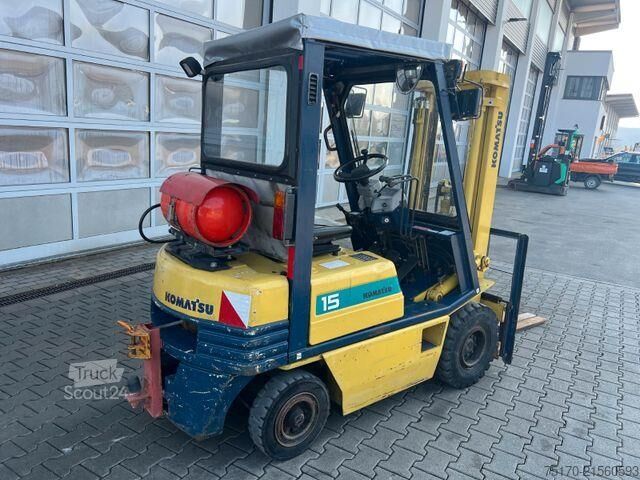 Carrello elevatore Komatsu FG15T-15 / Gas / 1995 /