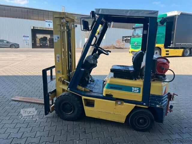 Carrello elevatore Komatsu FG15T-15 / Gas / 1995 /