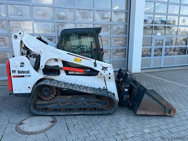 Niveleuse Bobcat T770 / 1.793h / Klima / Gabel / Schaufel