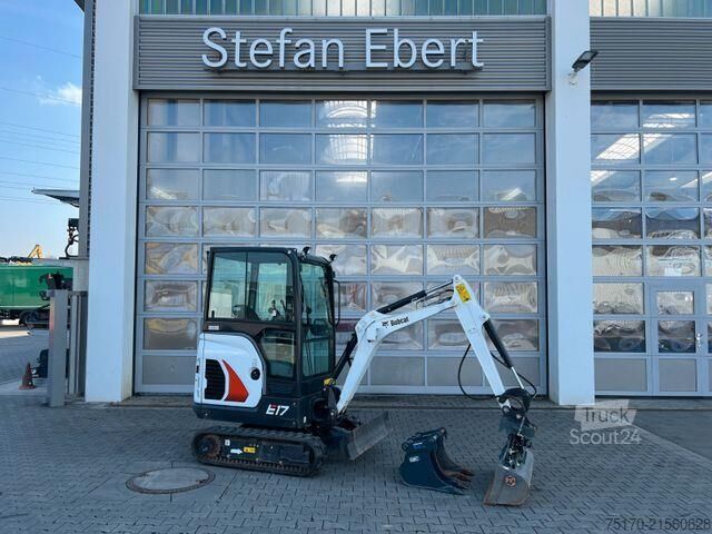 Mini-pelle Bobcat E17 / MS01 / nur 57h! / 2023 / Löffelpaket