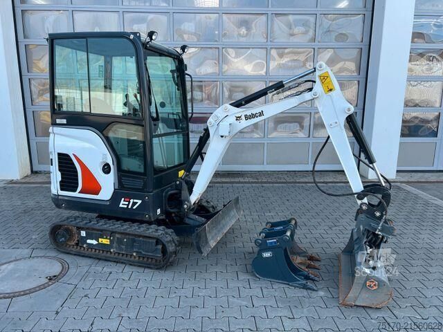 Mini-pelle Bobcat E17 / MS01 / nur 57h! / 2023 / Löffelpaket