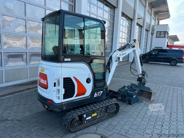Mini-pelle Bobcat E17 / MS01 / nur 57h! / 2023 / Löffelpaket