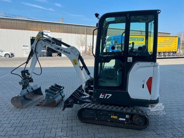 Mini-pelle Bobcat E17 / MS01 / nur 57h! / 2023 / Löffelpaket