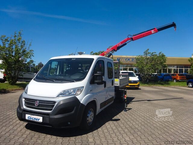Pick-up kombi FIAT Ducato Maxi Doka Pritsche Fassi Ladekran