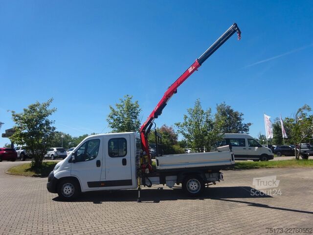 Pick-up kombi FIAT Ducato Maxi Doka Pritsche Fassi Ladekran