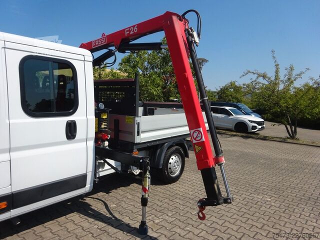 Pick-up kombi FIAT Ducato Maxi Doka Pritsche Fassi Ladekran