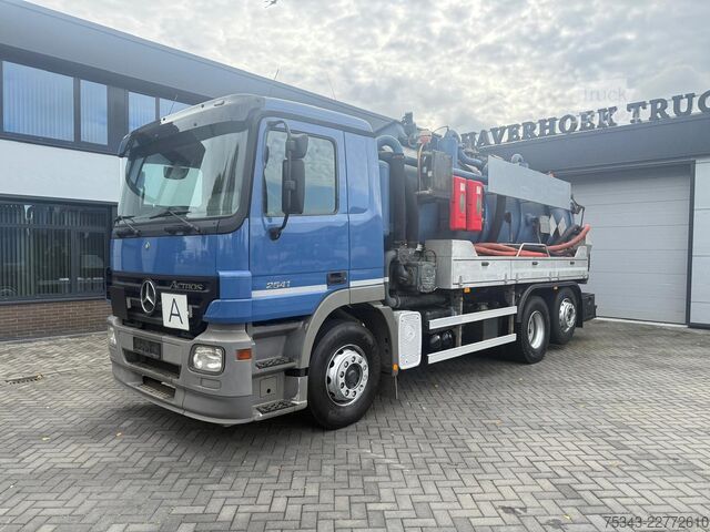 Saugfahrzeug Mercedes-Benz Actros 2541 | 13,000L sewer cleaner | Wittig va...
