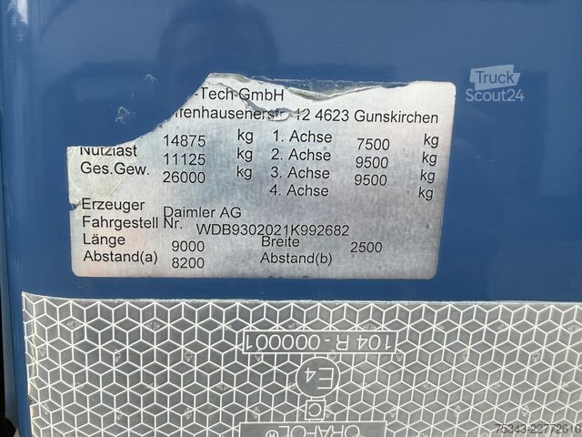 Saugfahrzeug Mercedes-Benz Actros 2541 | 13,000L sewer cleaner | Wittig va...