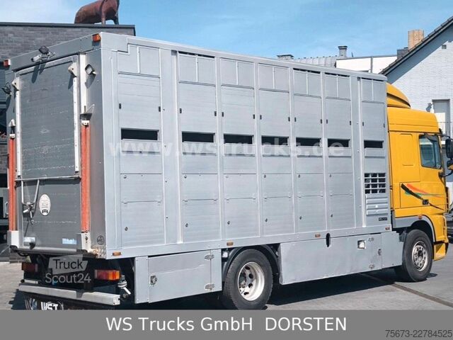 Nákladní vůz pro přepravu dobytka DAF XF 410 SC Menke Doppelstock