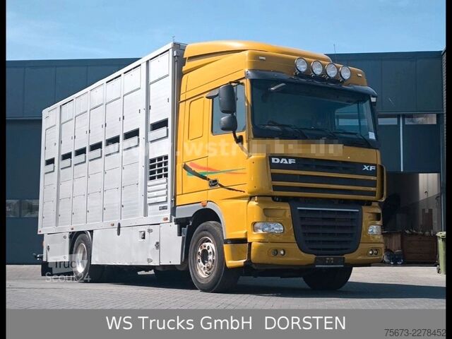 Nákladní vůz pro přepravu dobytka DAF XF 410 SC Menke Doppelstock