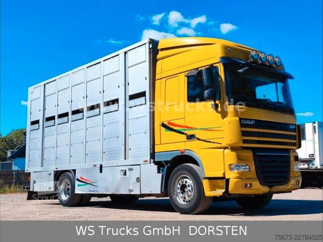 Nákladní vůz pro přepravu dobytka DAF XF 410 SC Menke Doppelstock