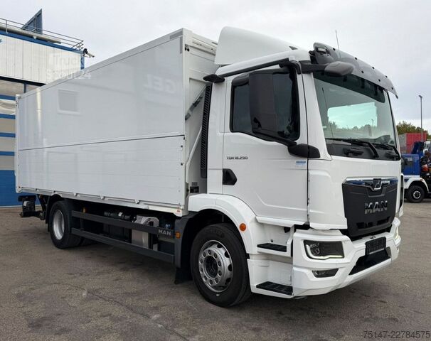 LKW mit Getränkeaufbau MAN TGM 18.290 4x2 LL CH 3-Sitzer Zikun Getränke LBW