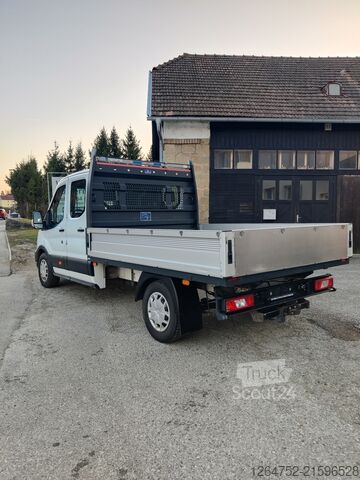 Pick-up bestelwagen Ford Transit Trend Pritsche DOKA L3