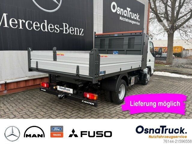 Tipper van MITSUBISHI 3C15 AMT Hinterkipper+Box Automat.,Klima,AHK3,5t