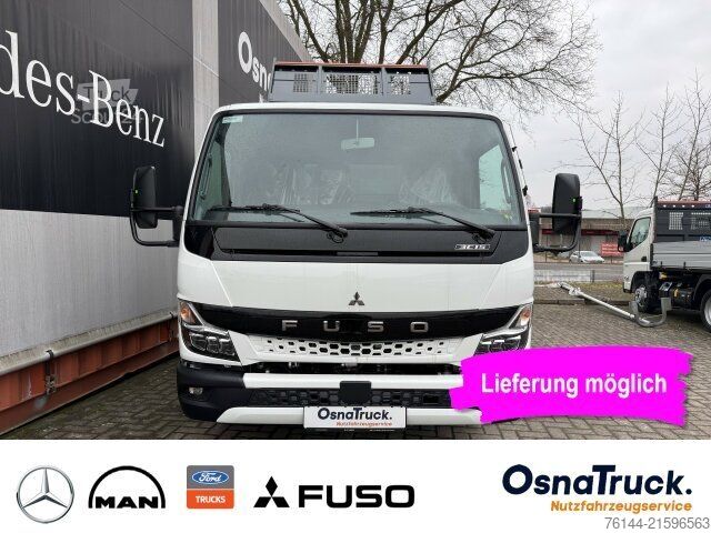 Tipper van MITSUBISHI 3C15 AMT Hinterkipper+Box Automat.,Klima,AHK3,5t