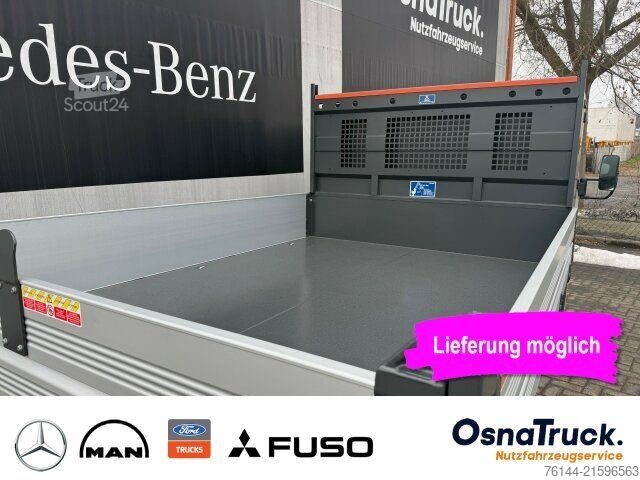 Tipper van MITSUBISHI 3C15 AMT Hinterkipper+Box Automat.,Klima,AHK3,5t