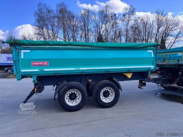 Remorque benne trilibérale LANGENDORF TK 18/13