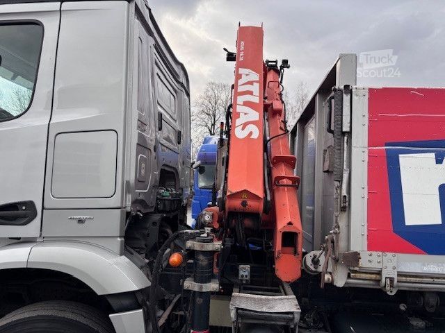 Three-sided tipper truck MERCEDES-BENZ Arocs 4   6x4 Dreiseitenkipper mit Ladekran