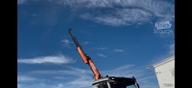 Three-sided tipper truck MERCEDES-BENZ Arocs 4   6x4 Dreiseitenkipper mit Ladekran