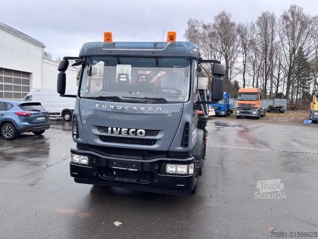 Trójstronna wywrotka IVECO IVECO 150E28 Meiller Dreiseitenkipper Ladekran