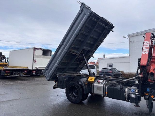 Trójstronna wywrotka IVECO IVECO 150E28 Meiller Dreiseitenkipper Ladekran