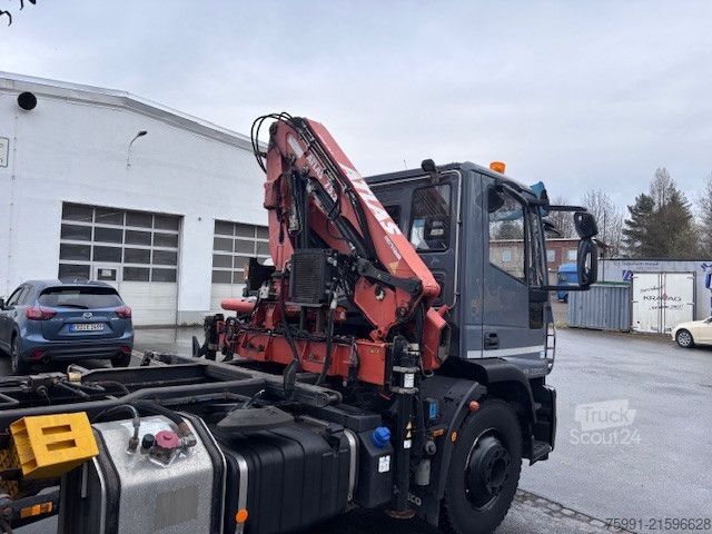 Trójstronna wywrotka IVECO IVECO 150E28 Meiller Dreiseitenkipper Ladekran