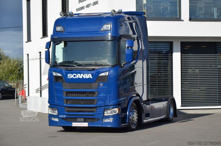 Standard trekkvogn Scania S 460 / MEGA / 2022r / ACC /KLIMA FULL LED / WAGA / DE 5066