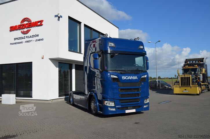 Standard trekkvogn Scania S 460 / MEGA / 2022r / ACC /KLIMA FULL LED / WAGA / DE 5066