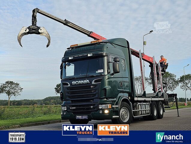 Transportador de madeira SCANIA R580 Epsilon 12Z