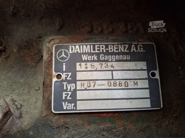 Zadnja os MERCEDES-BENZ HD7-0880M