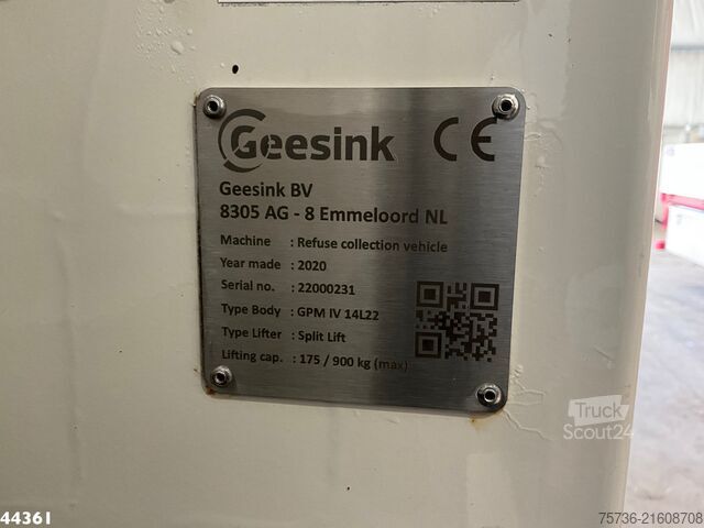 Abfallsammelfahrzeug DAF FAG LF 230 Euro 6 Geesink 14m³