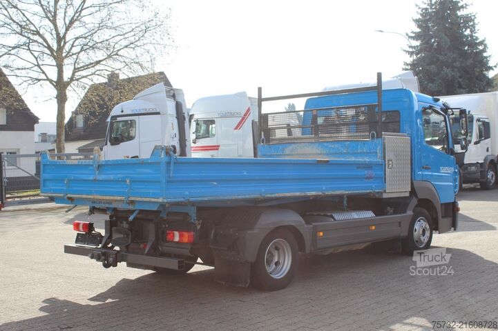Three-way tipper van Mercedes-Benz Atego  921  Seitenkipper 3-Sitzer AHK ACC