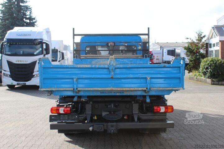 Three-way tipper van Mercedes-Benz Atego  921  Seitenkipper 3-Sitzer AHK ACC