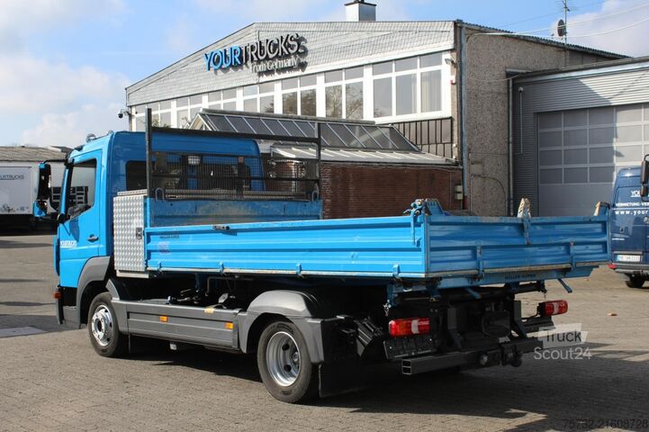 Three-way tipper van Mercedes-Benz Atego  921  Seitenkipper 3-Sitzer AHK ACC