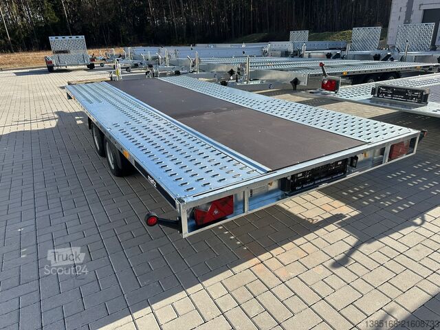 автомобільний автовоз-причіп Martz  2,7t  4,5m mit Seilwinde Auto Anhänger Trailer KFZ Transporter