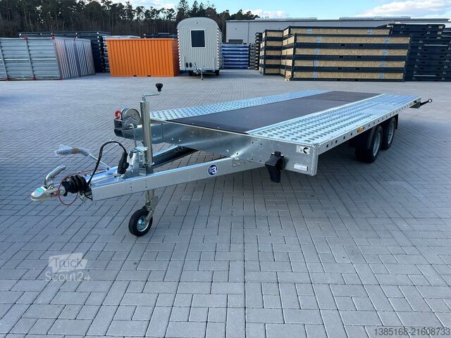 автомобільний автовоз-причіп Martz  2,7t  4,5m mit Seilwinde Auto Anhänger Trailer KFZ Transporter