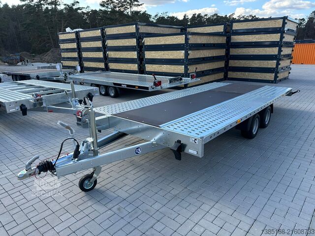 автомобільний автовоз-причіп Martz  2,7t  4,5m mit Seilwinde Auto Anhänger Trailer KFZ Transporter