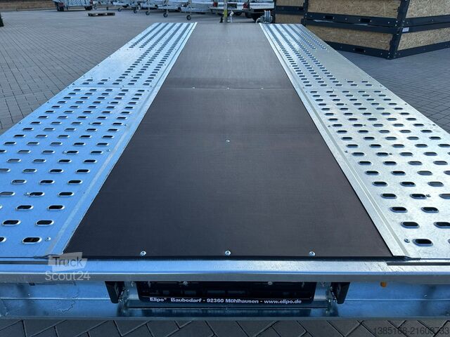 автомобільний автовоз-причіп Martz  2,7t  4,5m mit Seilwinde Auto Anhänger Trailer KFZ Transporter